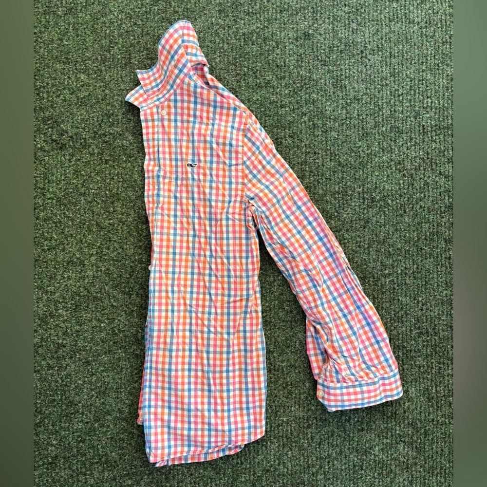 Vineyard Vines Boys Plaid Button Down